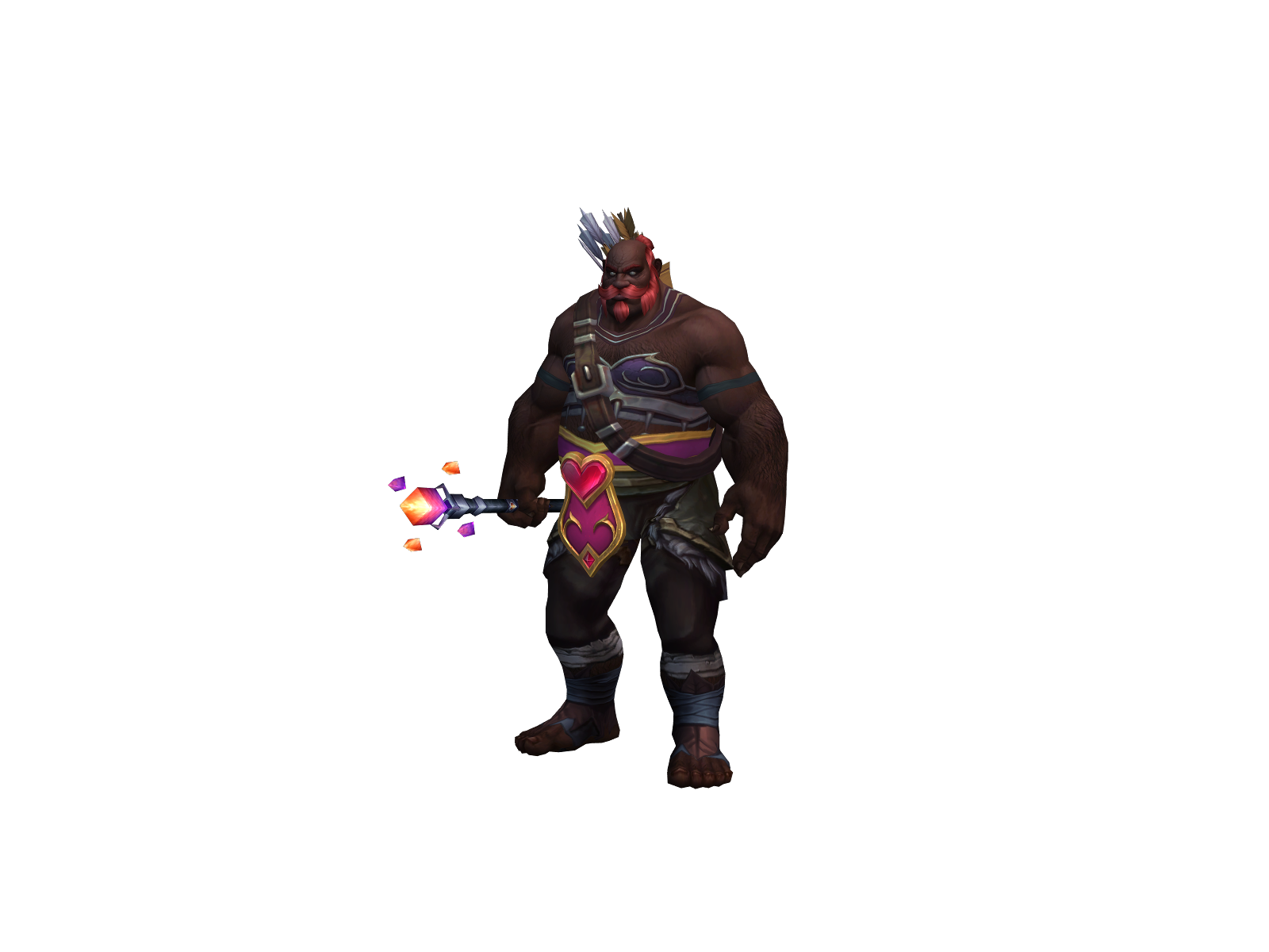 Chonkydumps 3D character render