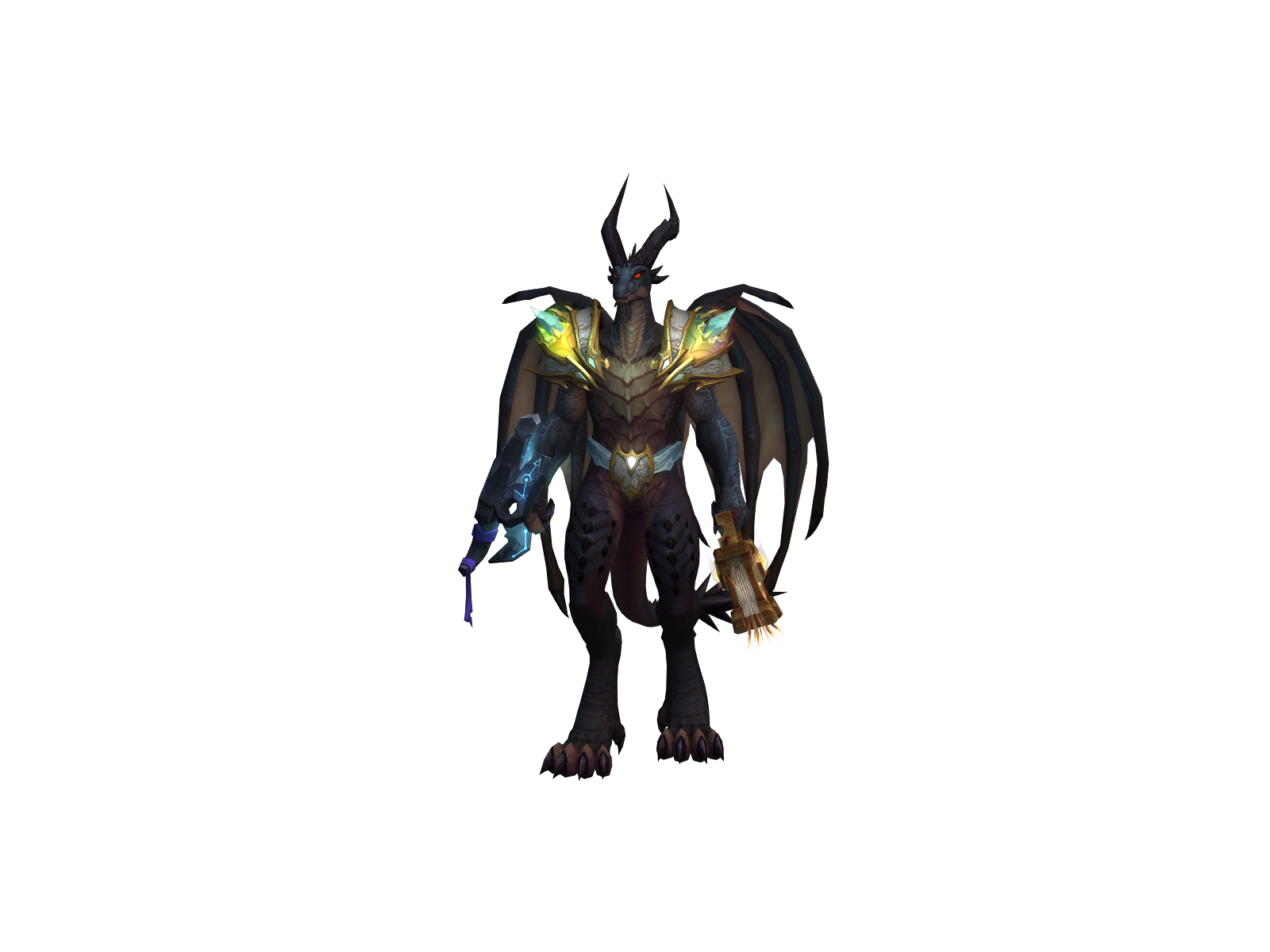 Dragohner 3D character render