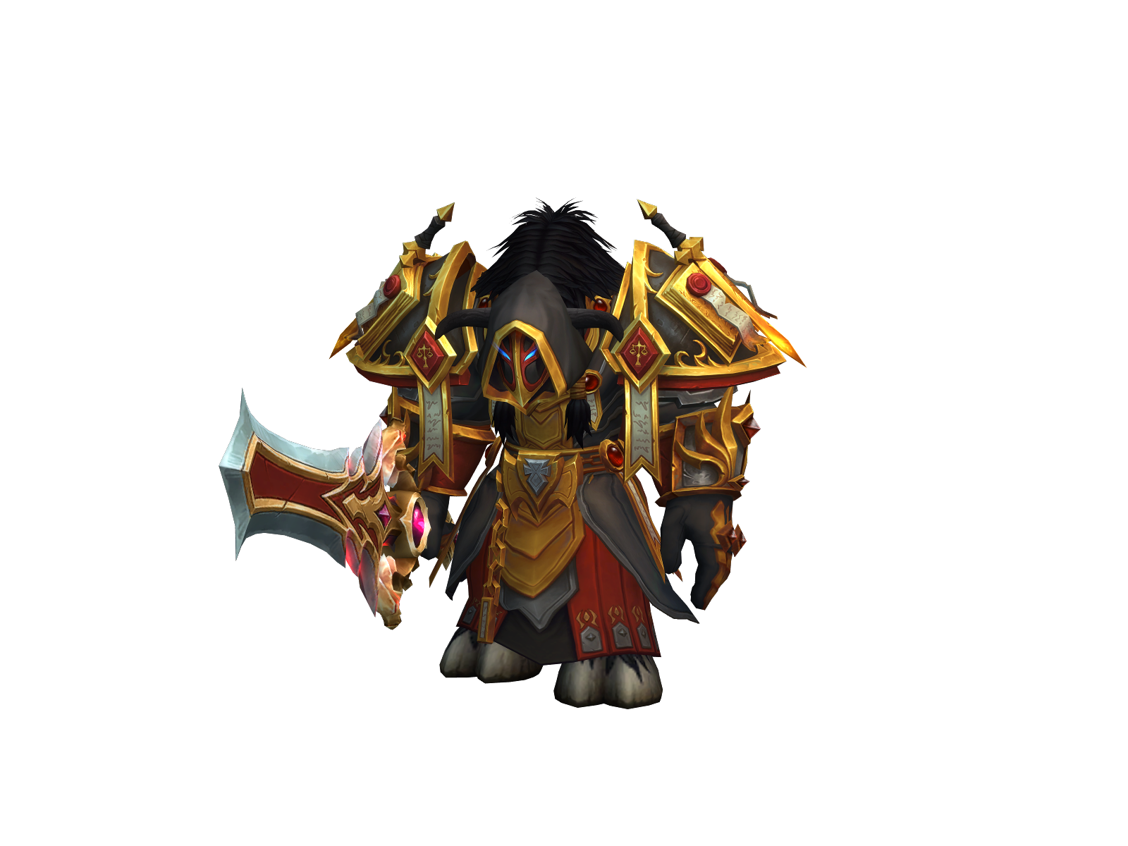 Louger 3D character render