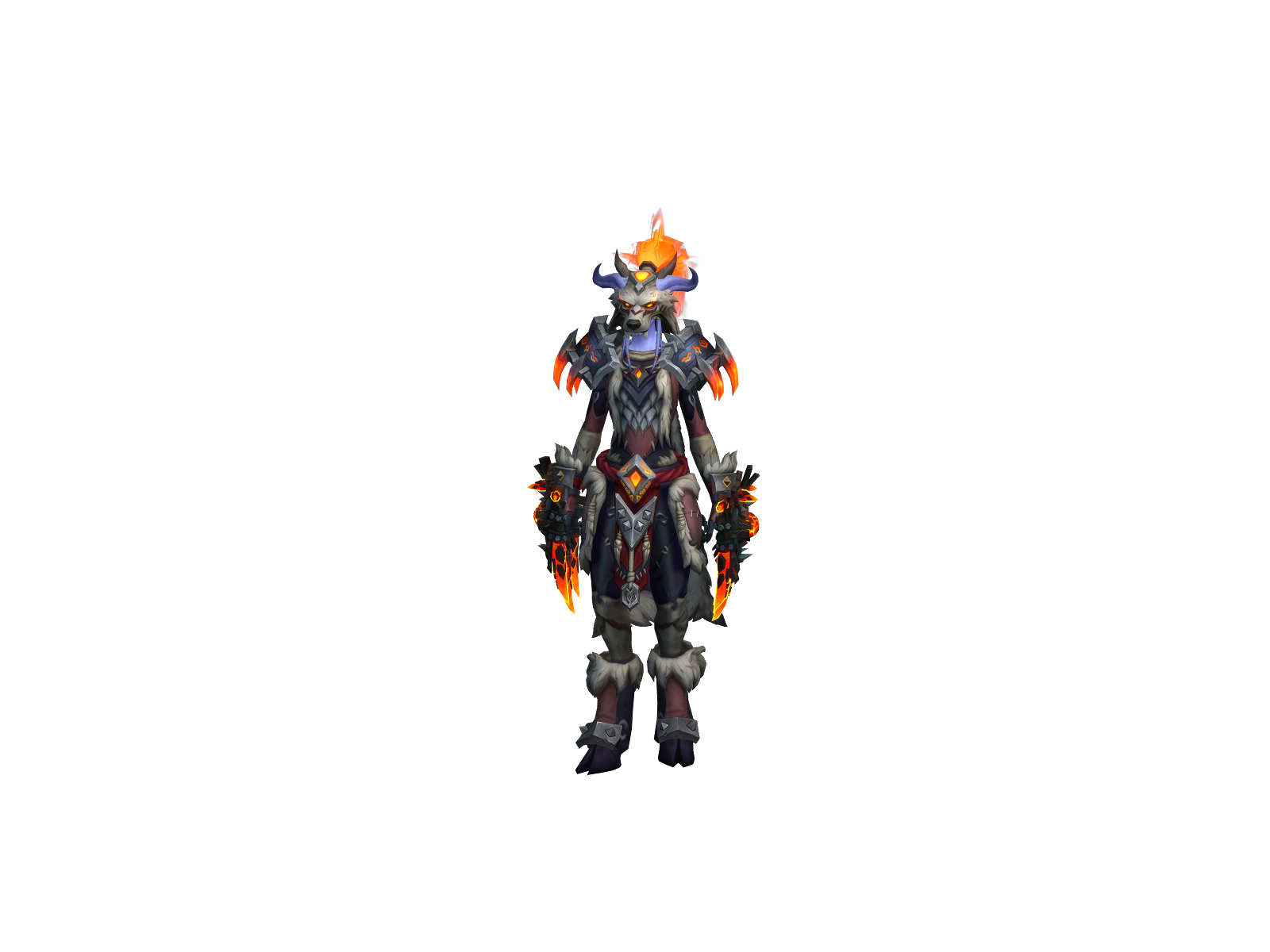 Kaphan 3D character render