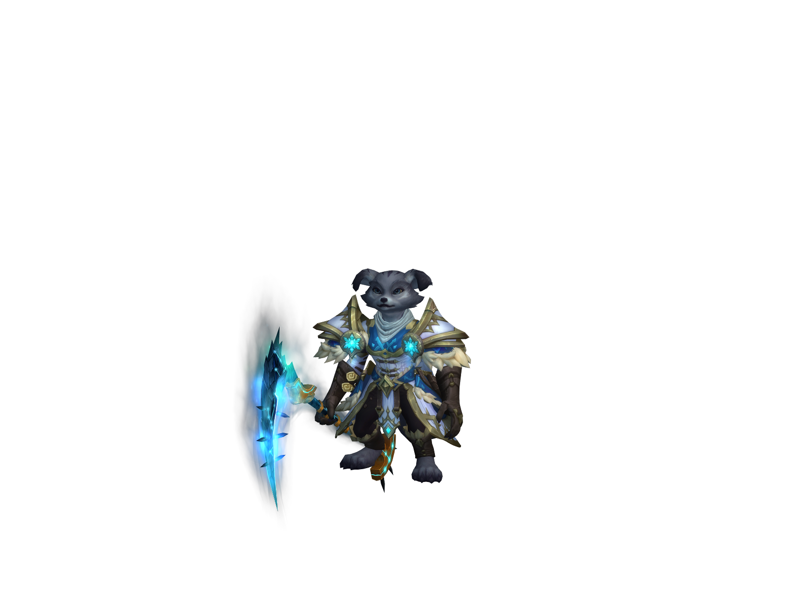 Reyfox 3D character render