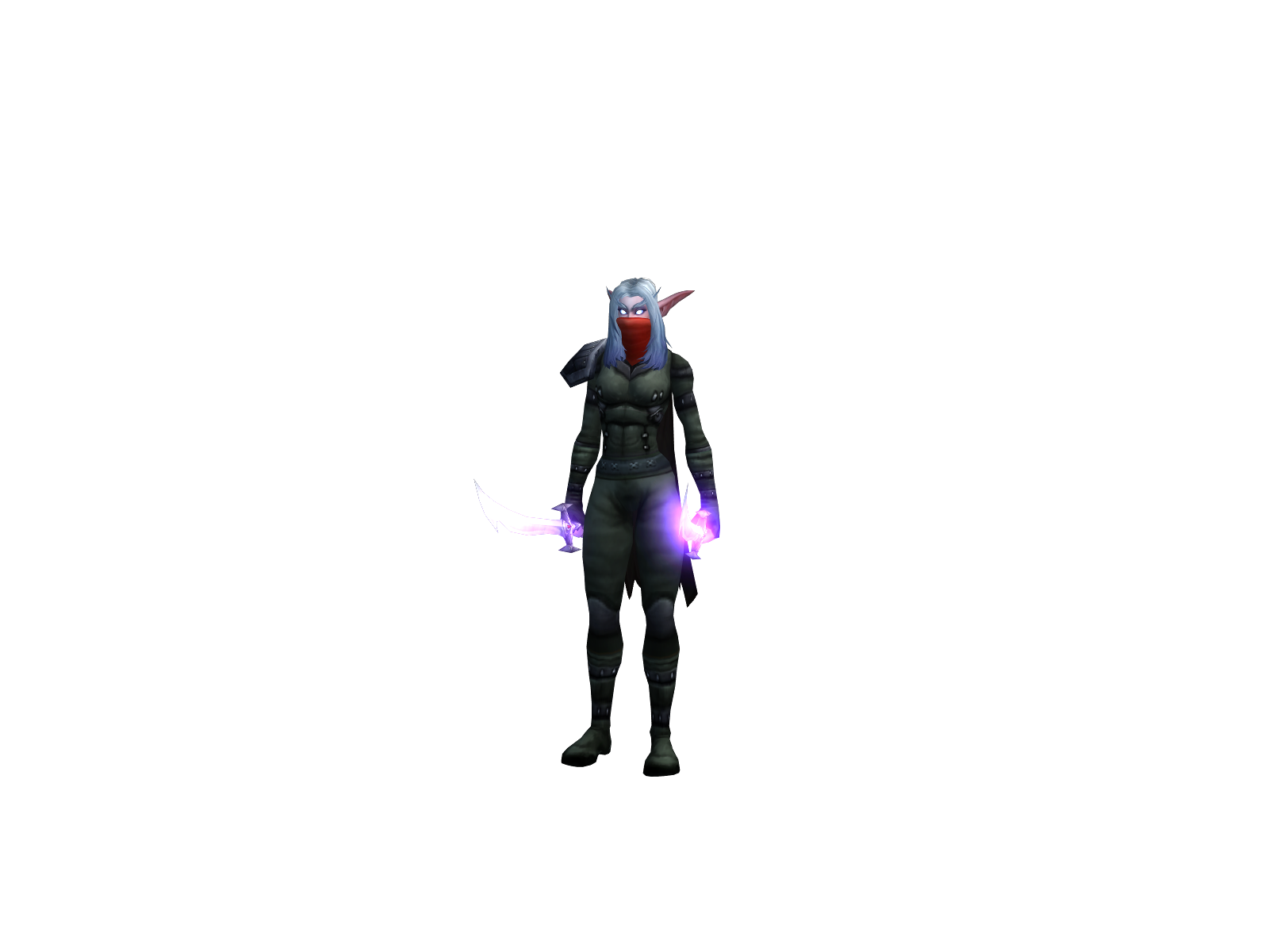 Crip 3D character render