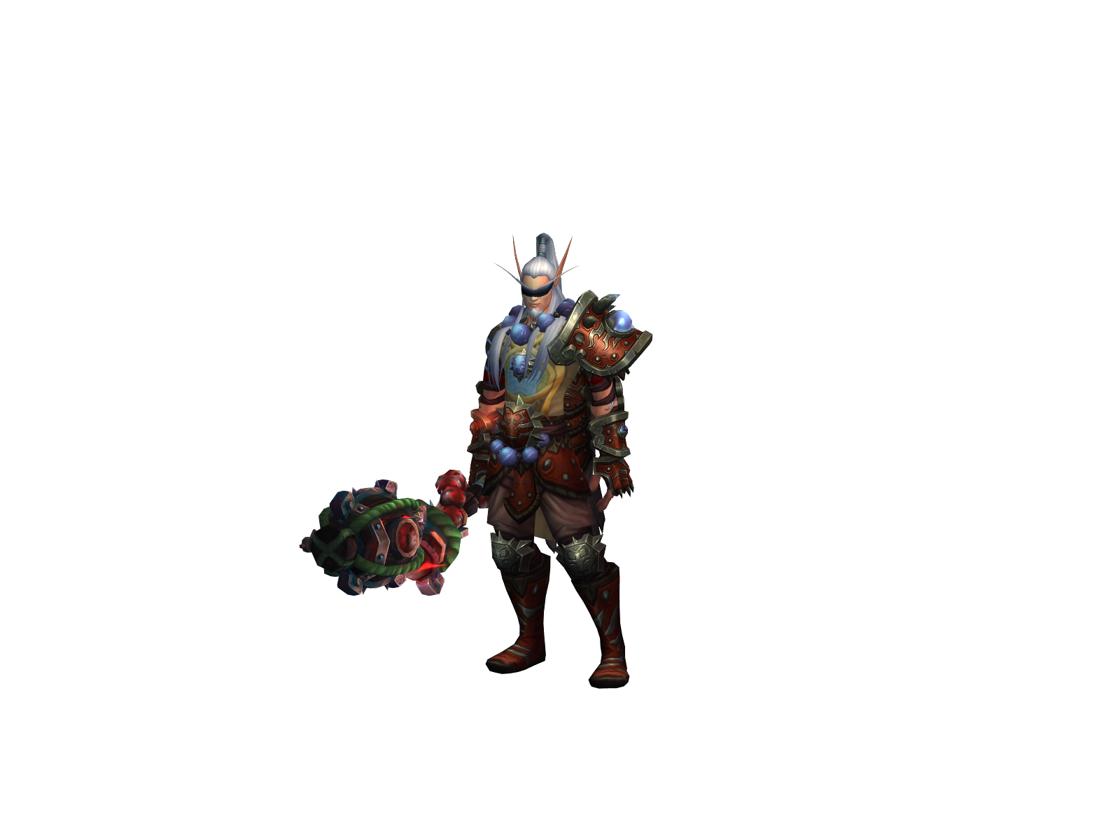 Akreseus 3D character render