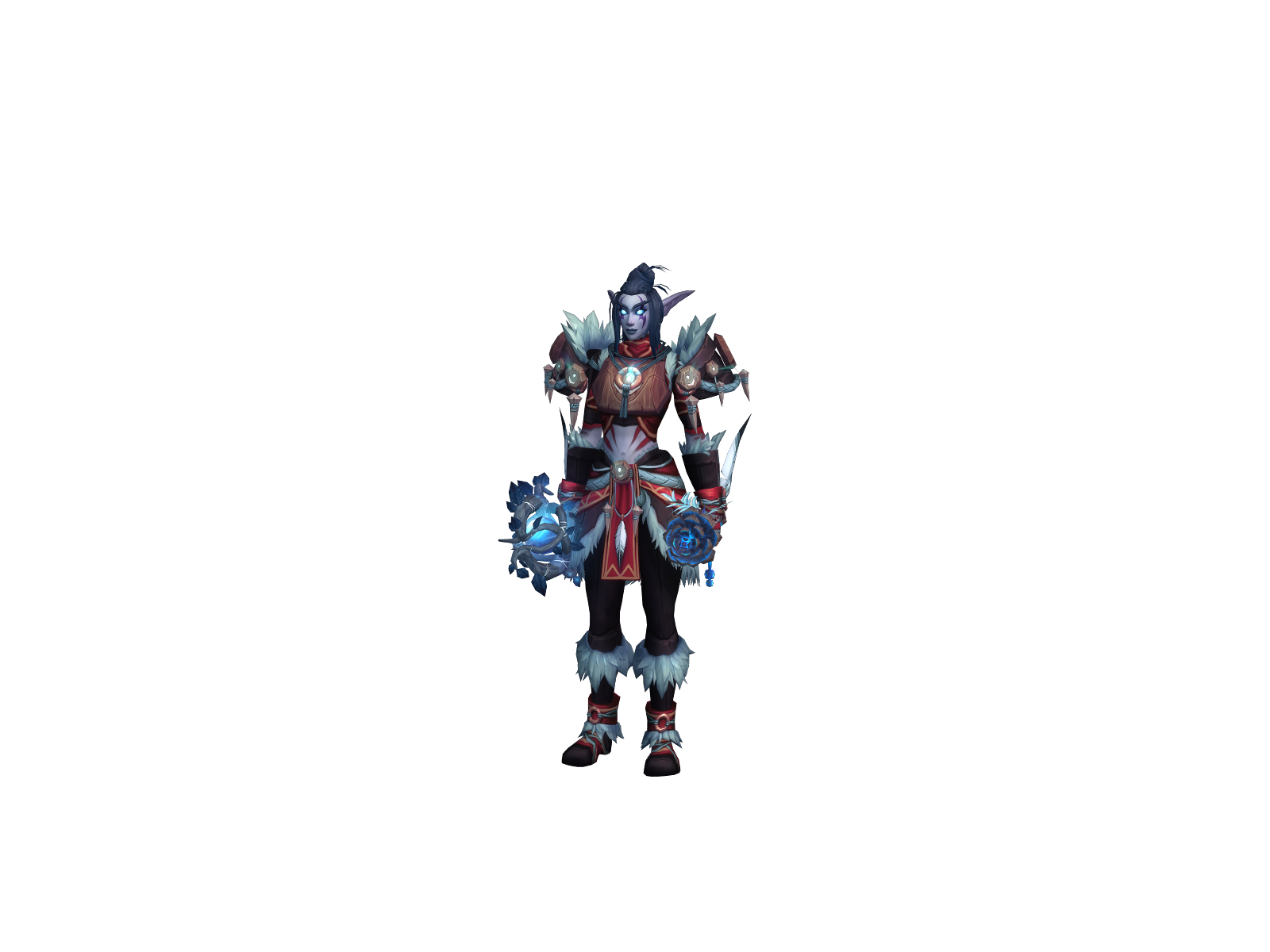 Ellyrra 3D character render