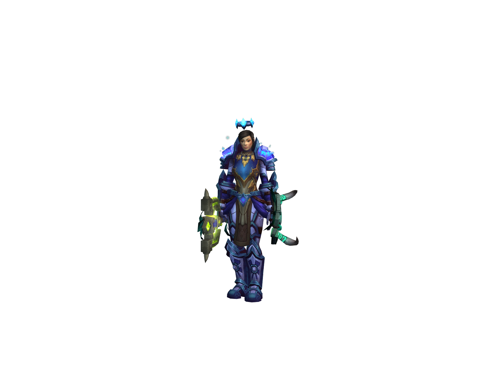 Oaker 3D character render