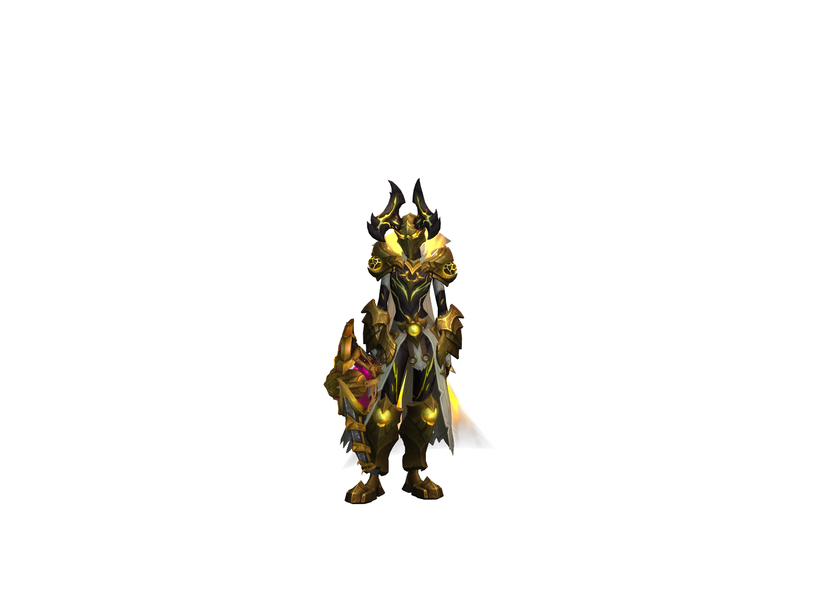 Frostwhisper 3D character render