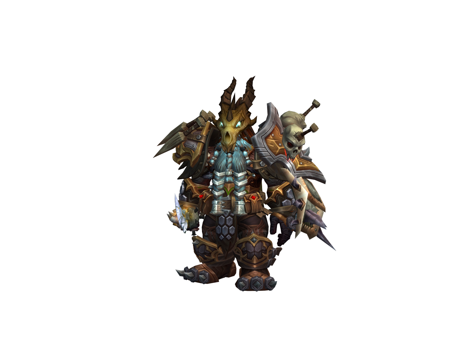 Chickenchips 3D character render