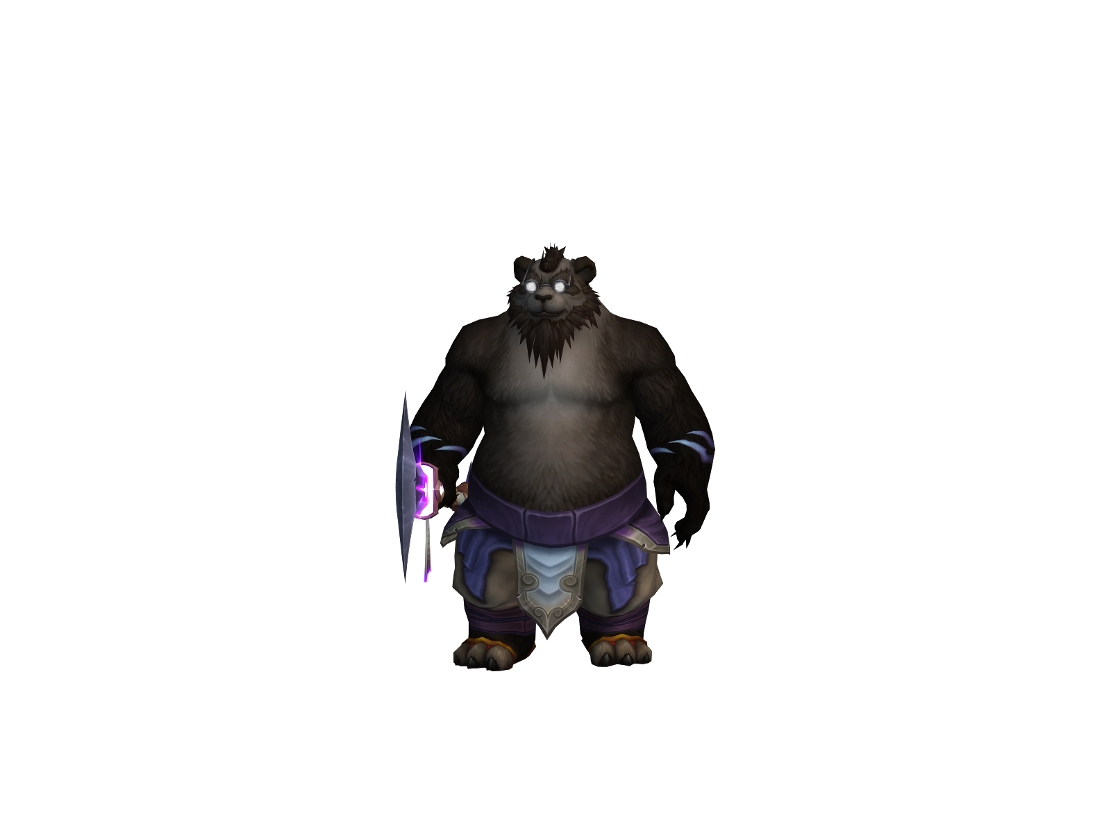 Okkotzu 3D character render