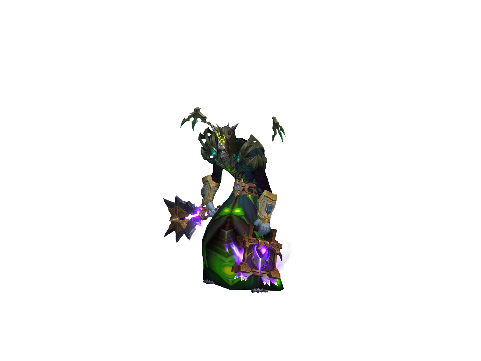 Reading 3D character render