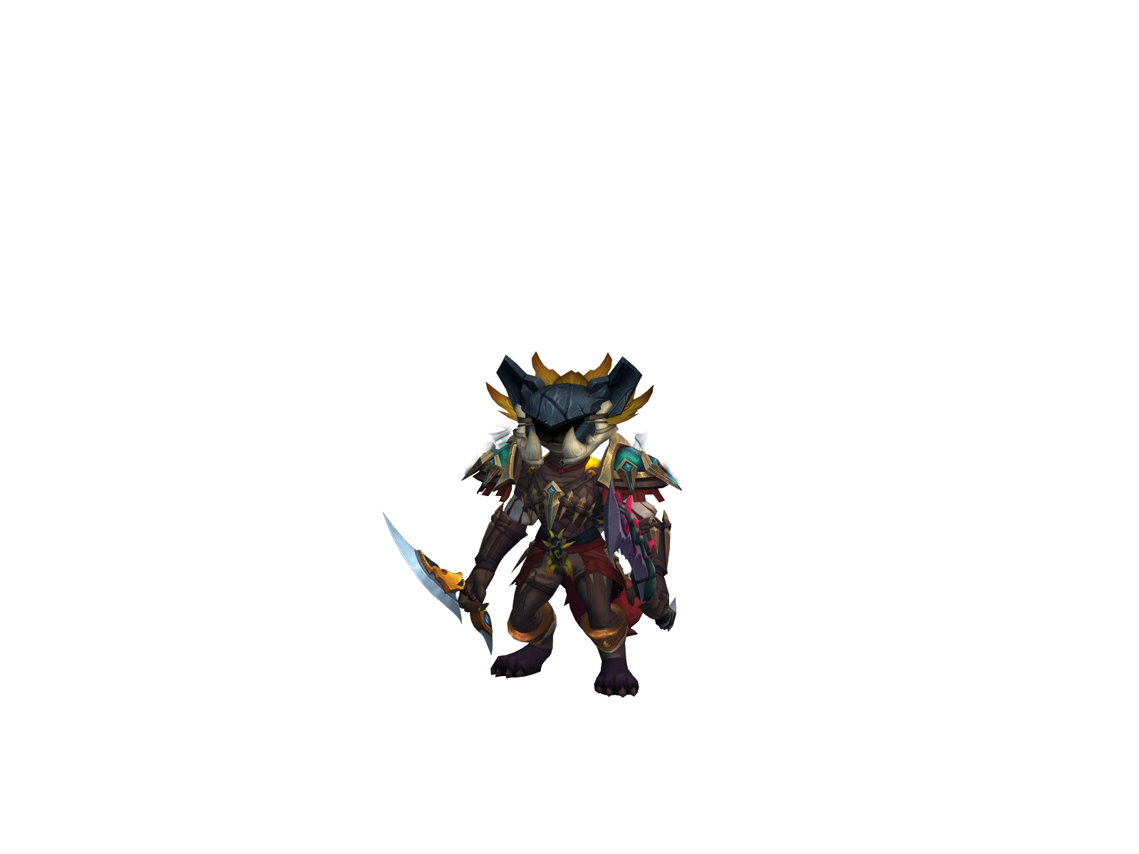 Xafz 3D character render