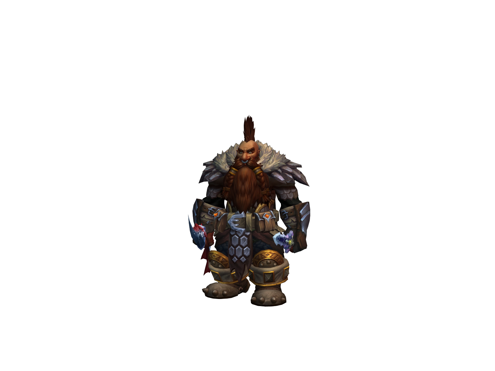 Stophman 3D character render