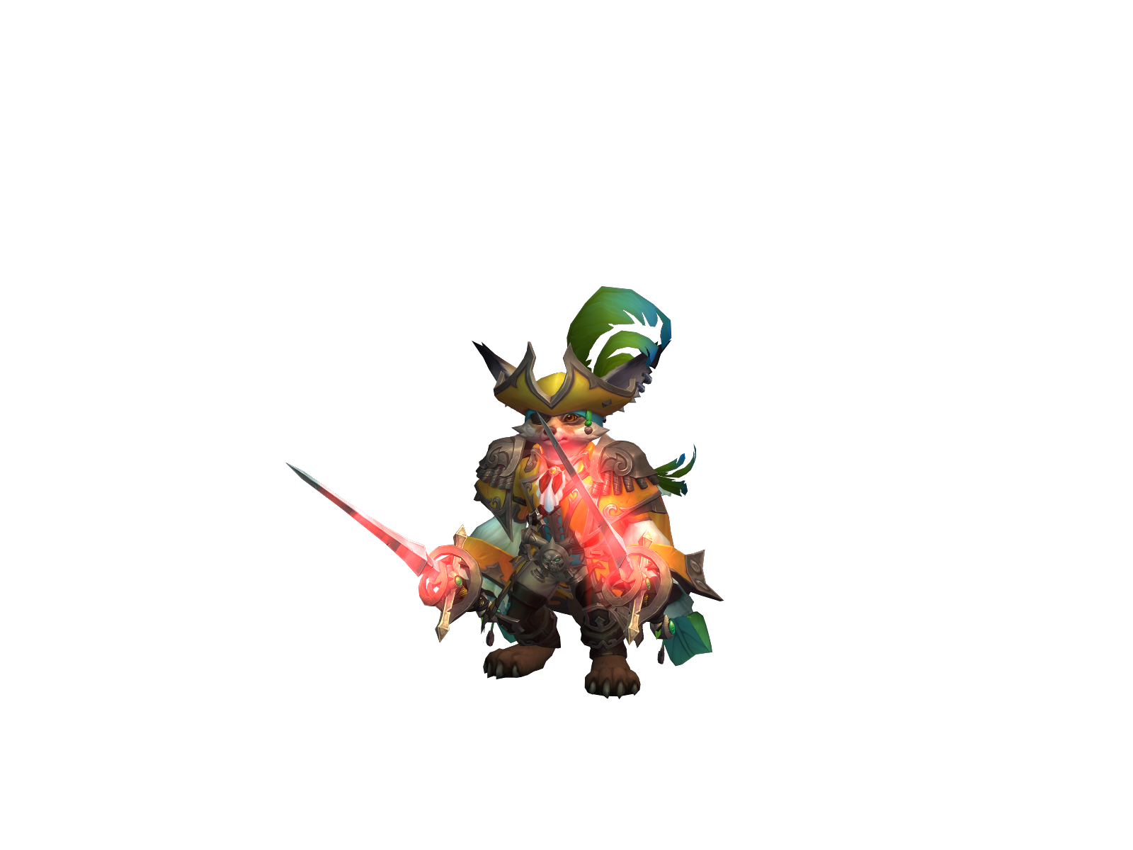 Rajaki 3D character render