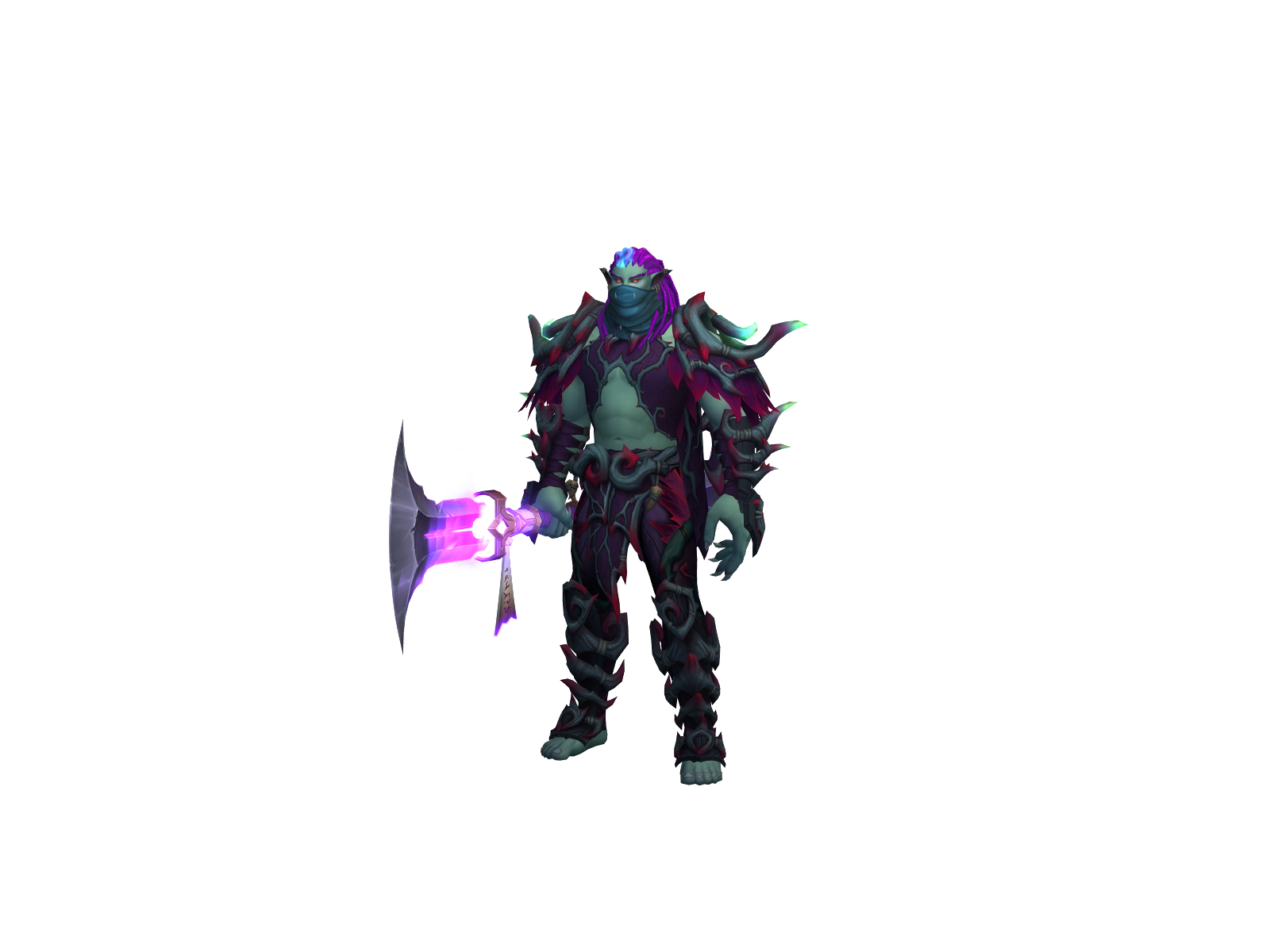 Kalhu 3D character render