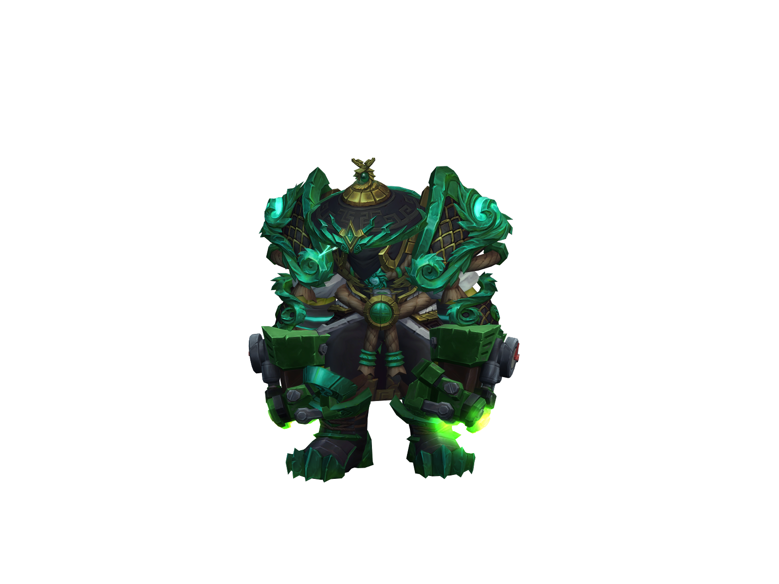 Orcleeroy 3D character render
