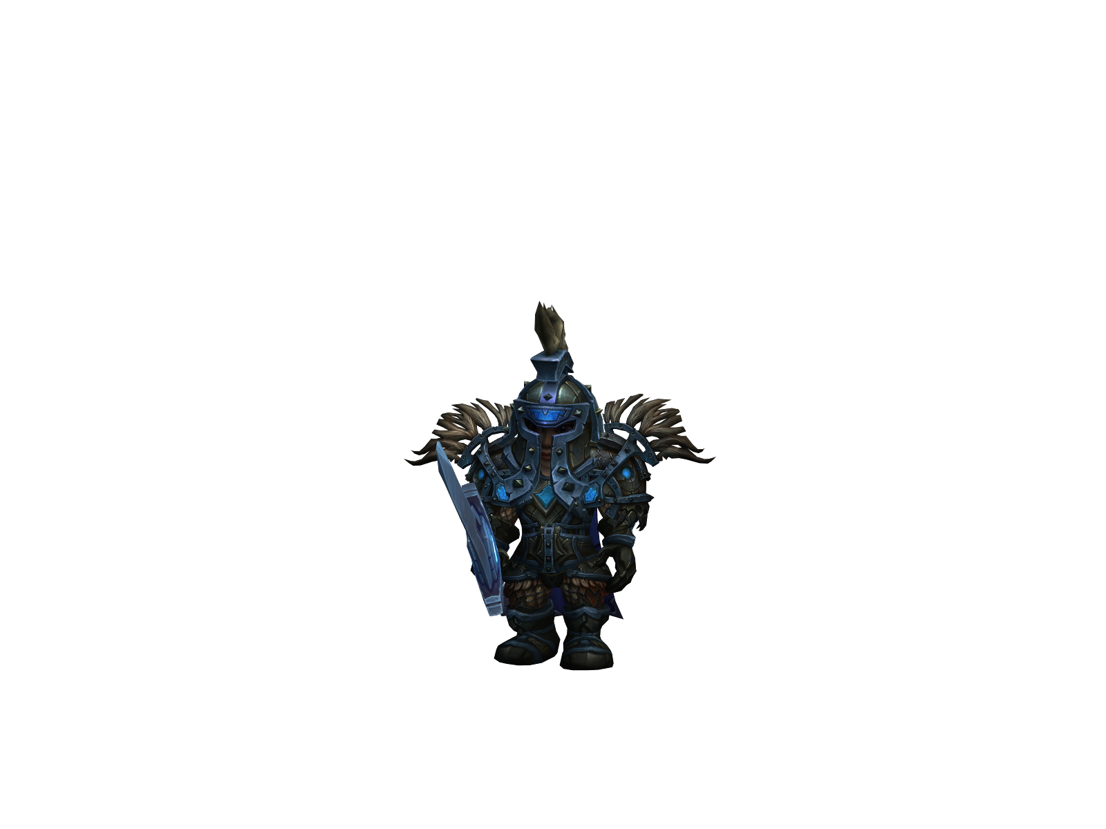 Smallarms 3D character render