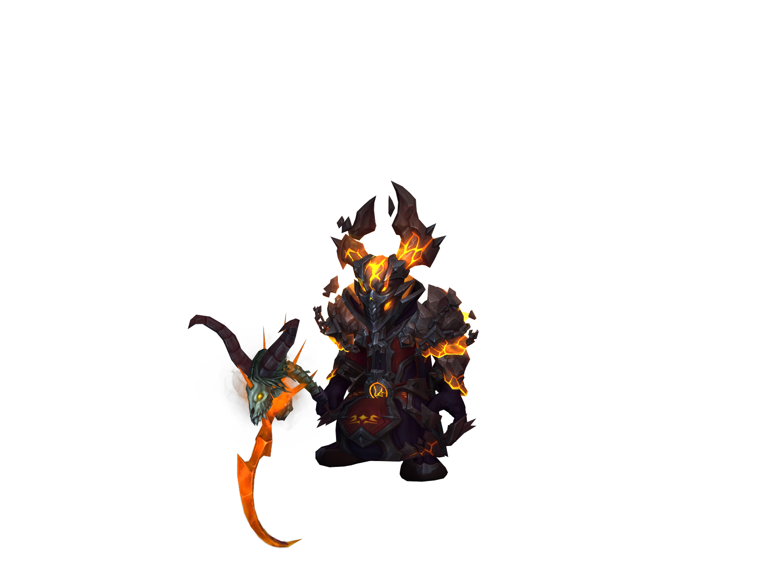 Protester 3D character render
