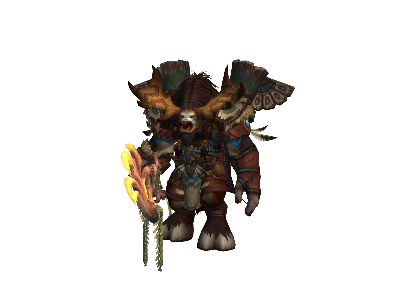Thunderwolf 3D character render
