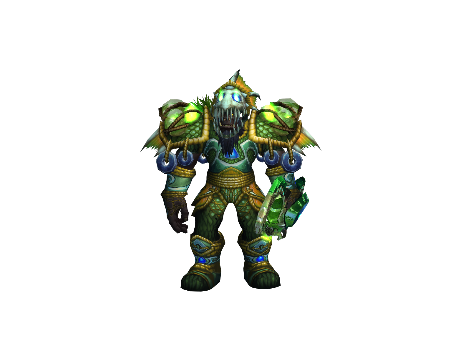 Blasphemian character render