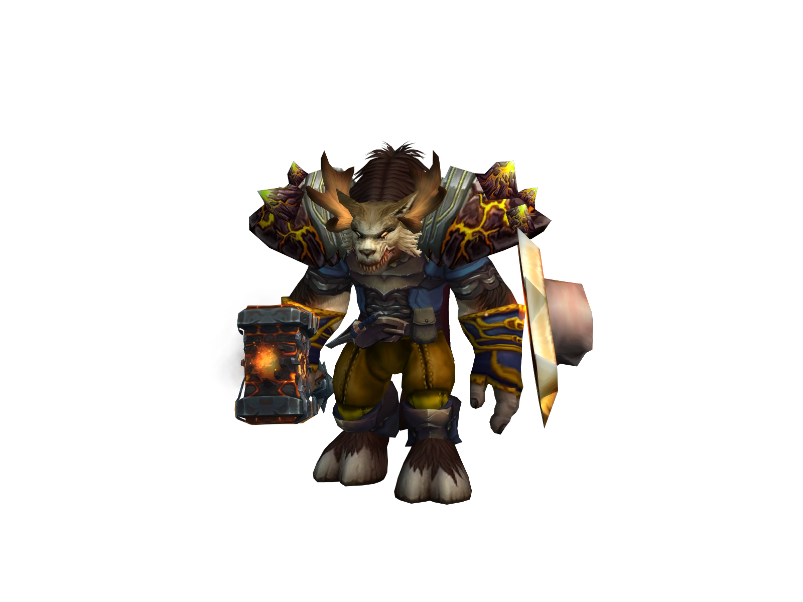 Mustbetrash 3D character render