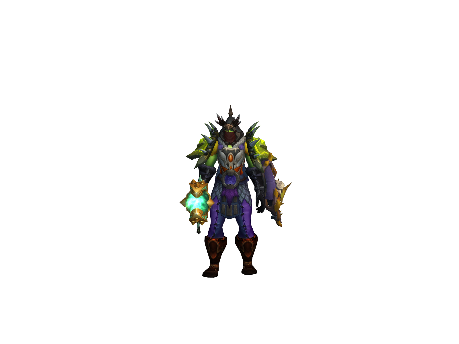 Basterbine 3D character render