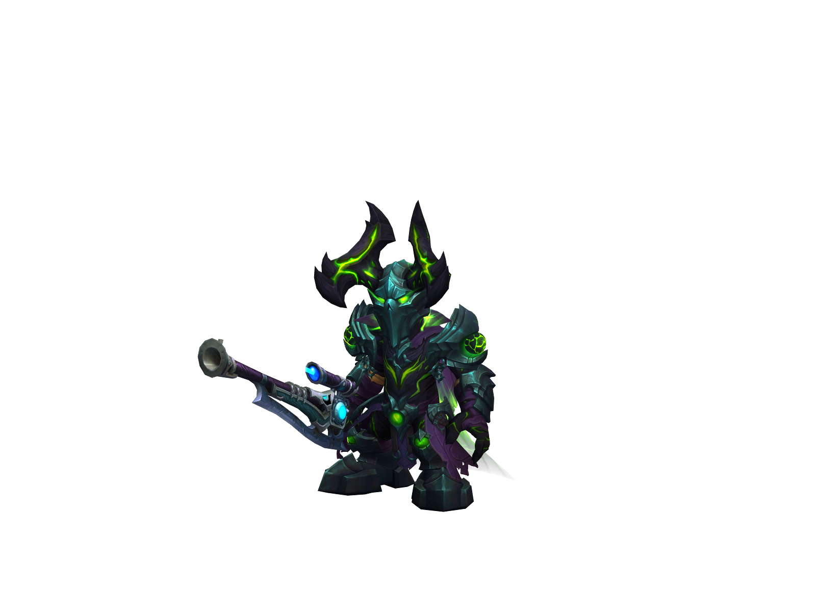 Precísion 3D character render