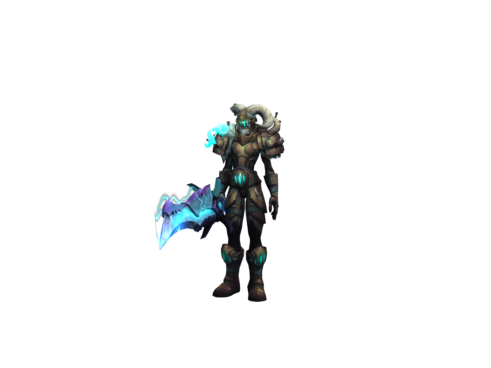 Looksmaxer 3D character render