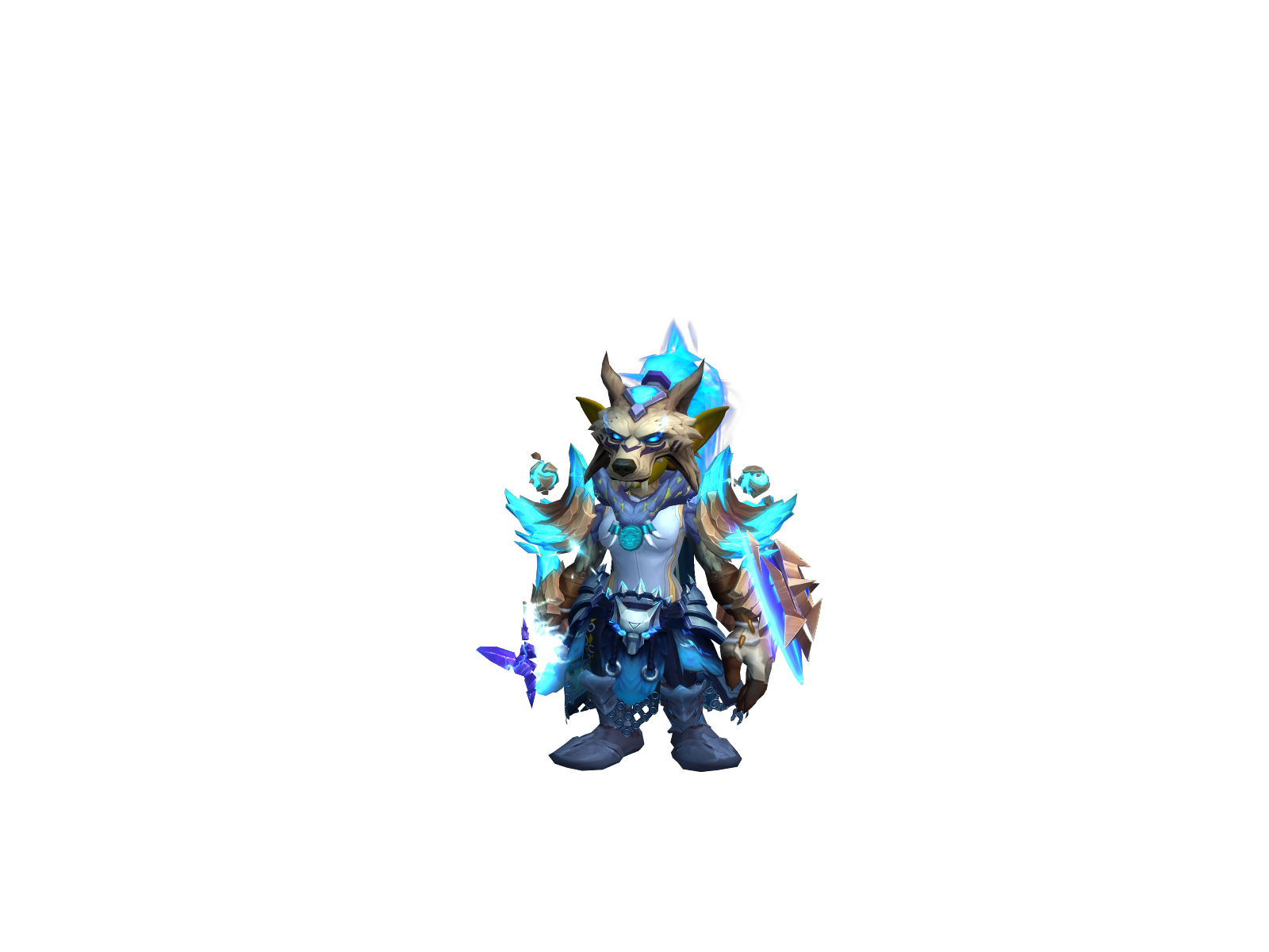Wolfedoge 3D character render