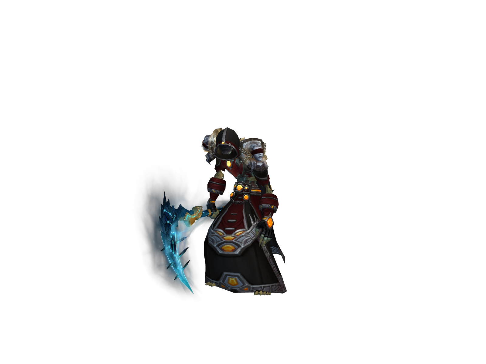 Priestvalon 3D character render