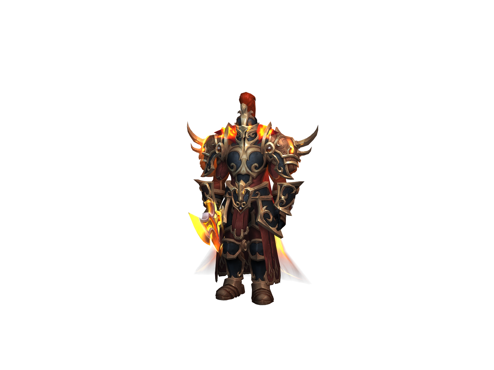 Bigdamsac 3D character render