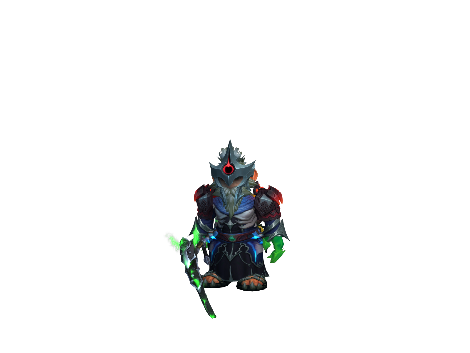 Naftamath 3D character render