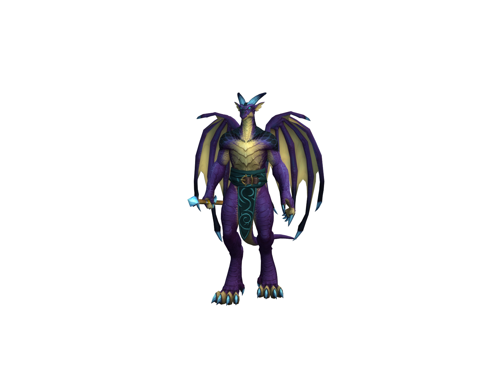 Scaleydoc 3D character render