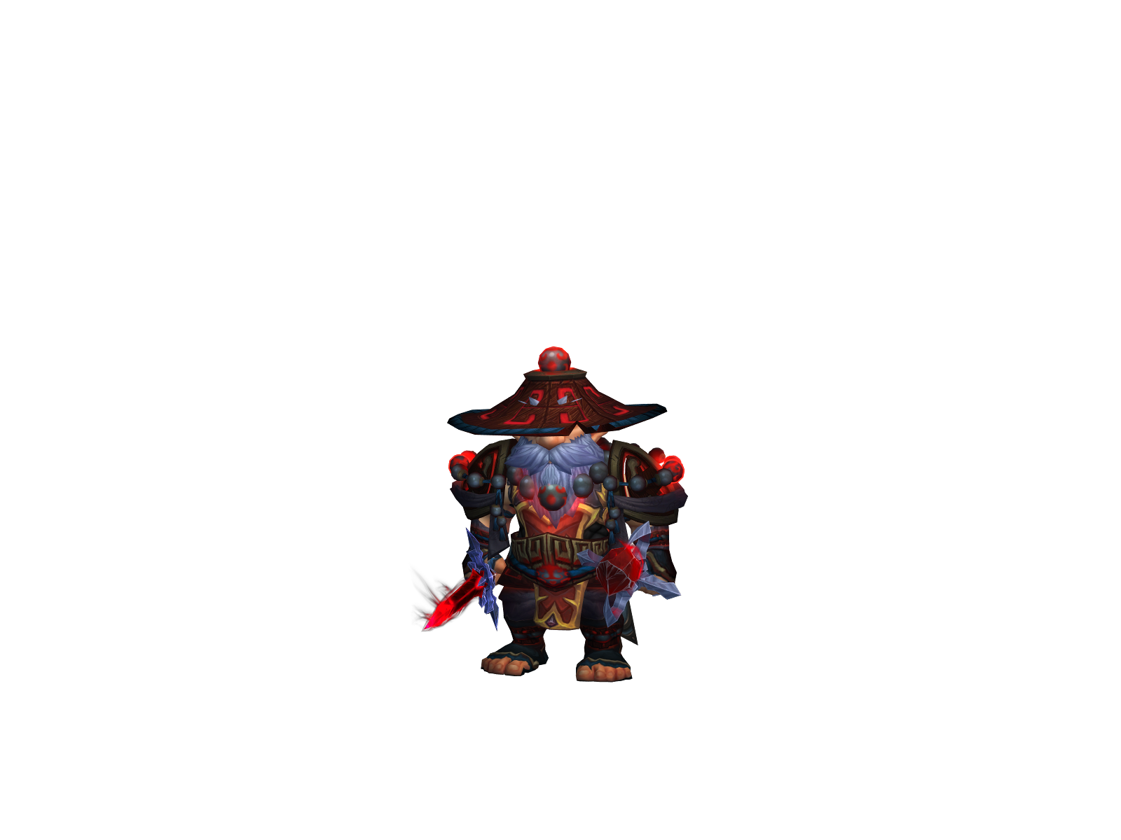 Smallfisto 3D character render
