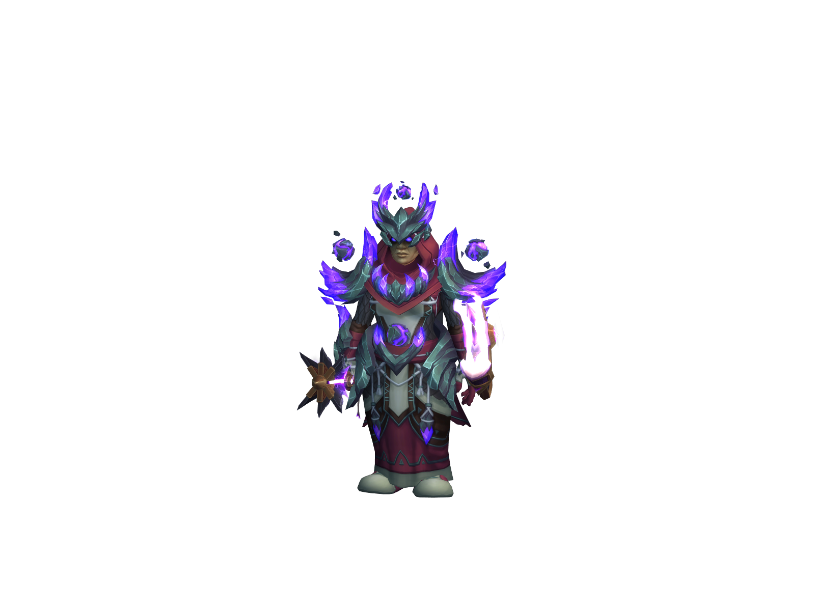 Hexorcism 3D character render