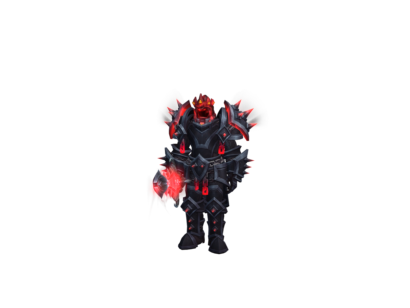 Rëficul 3D character render