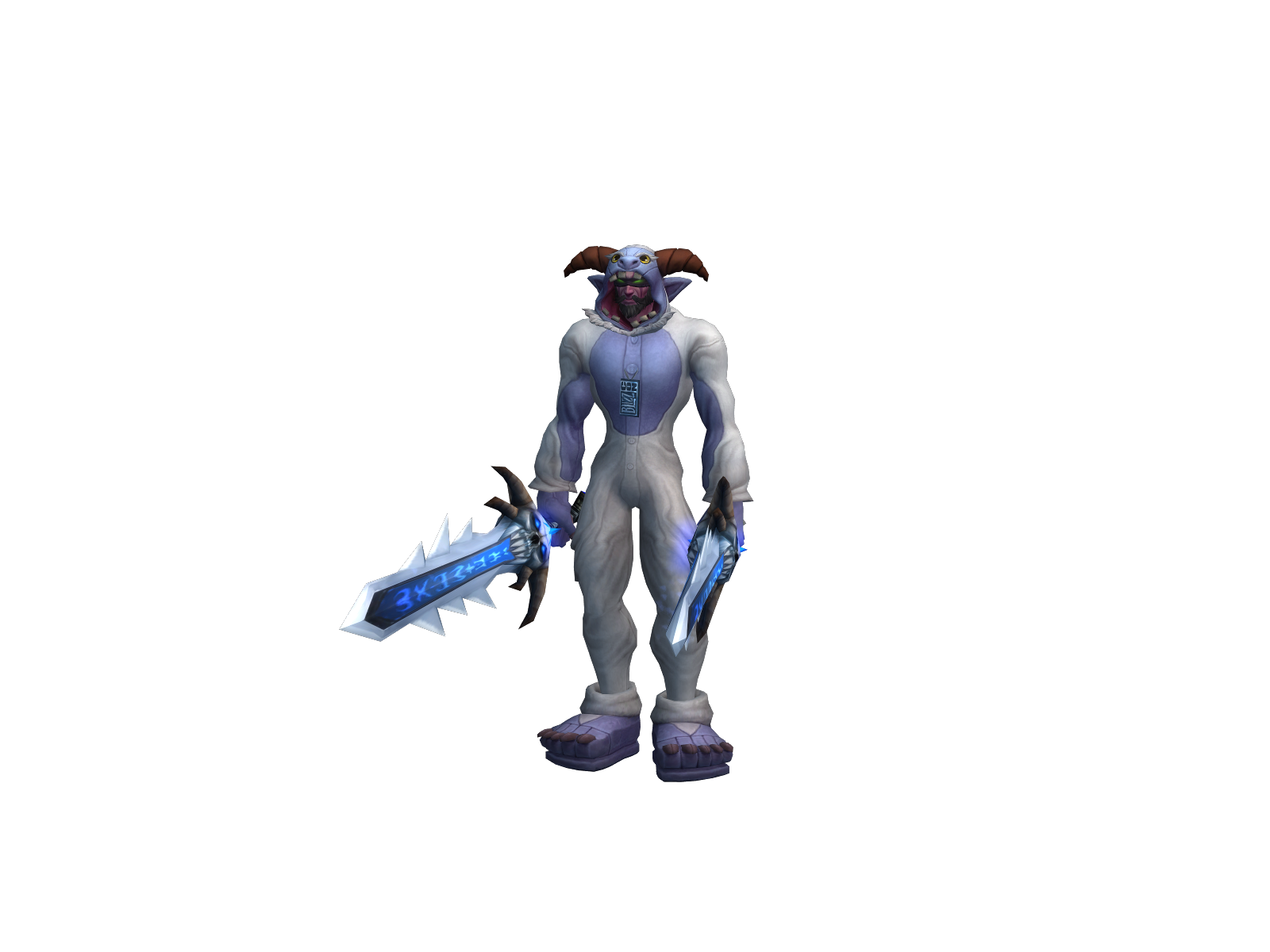 Daosforprez 3D character render