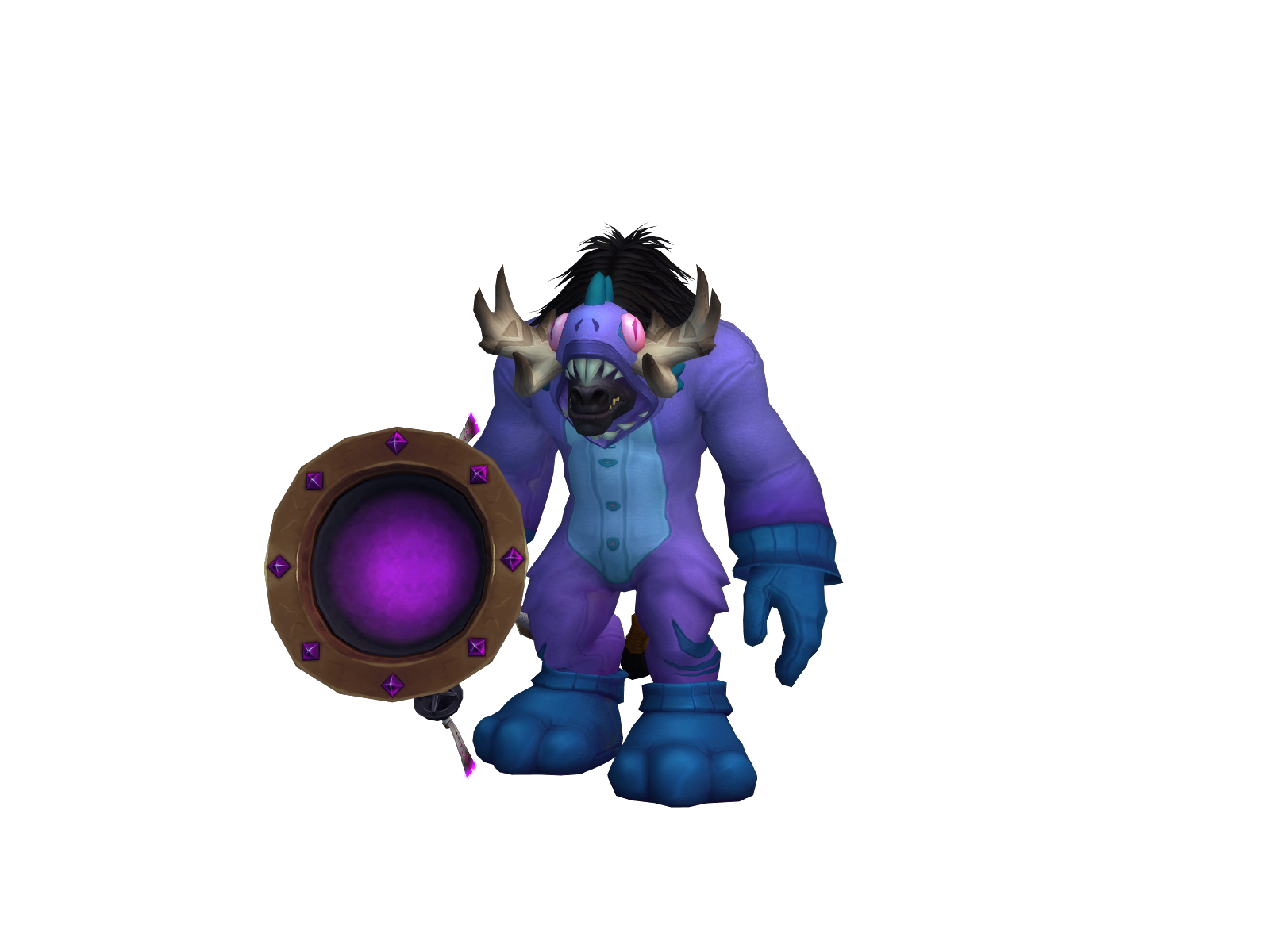 Prettywild 3D character render