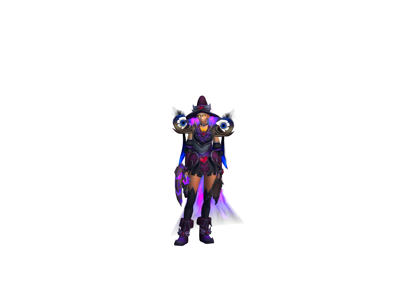 Mellopriest 3D character render