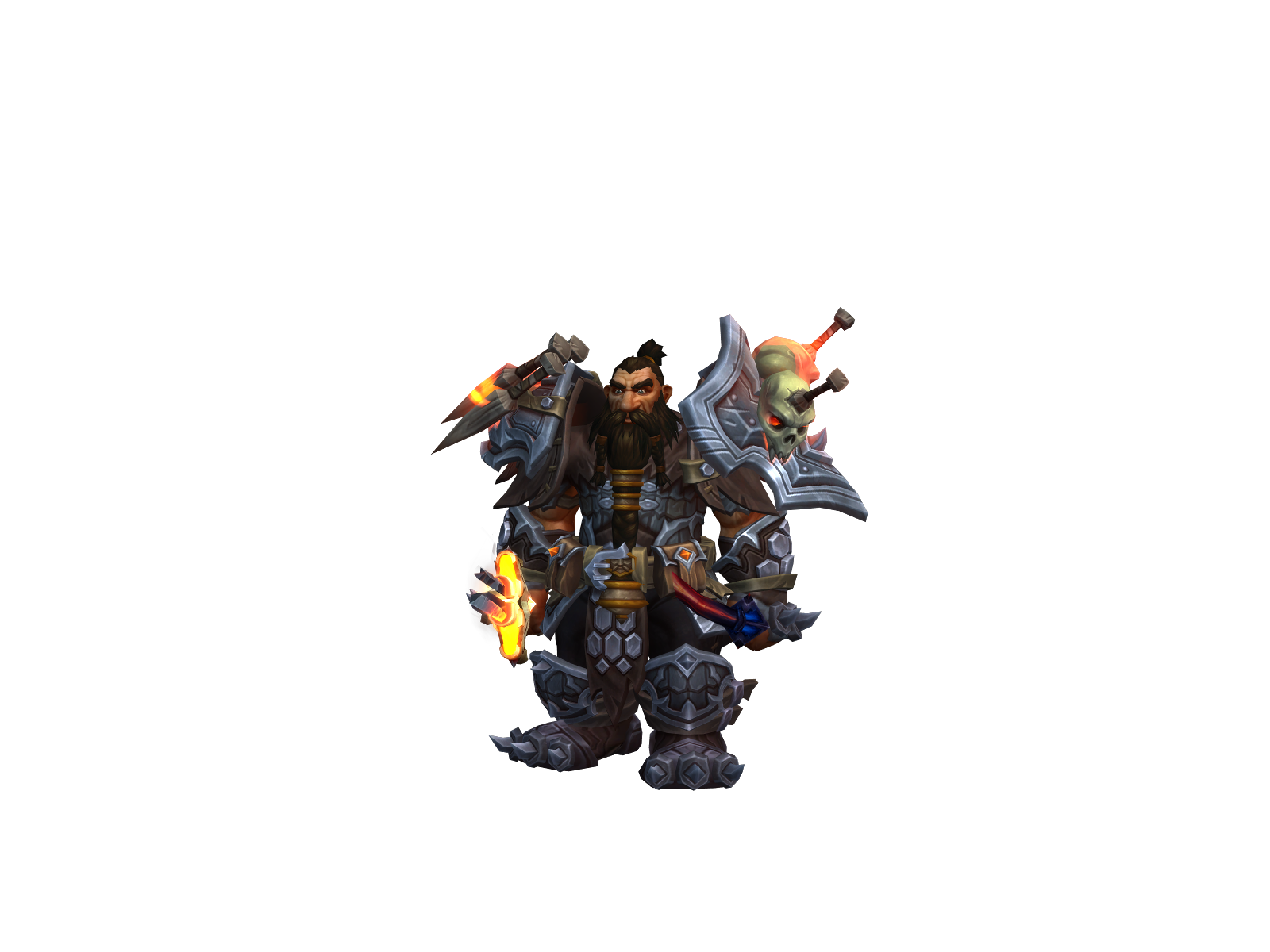 Corvie 3D character render