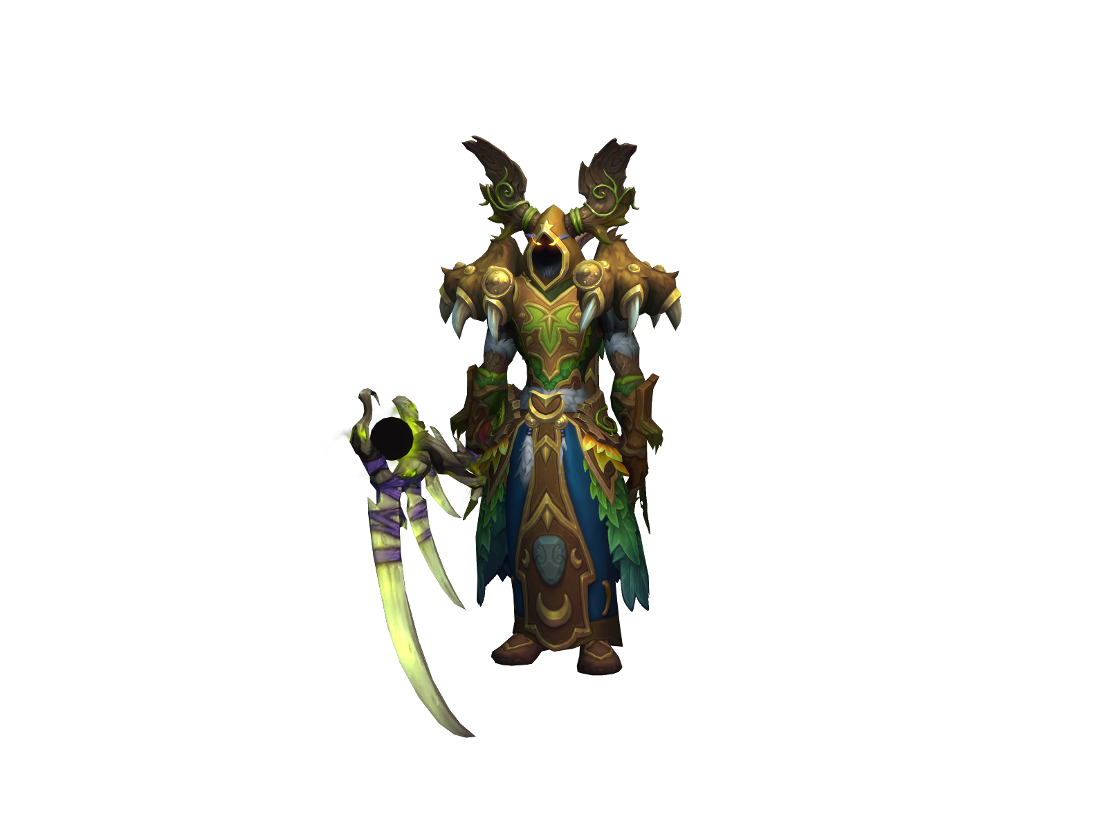 Roarlow 3D character render