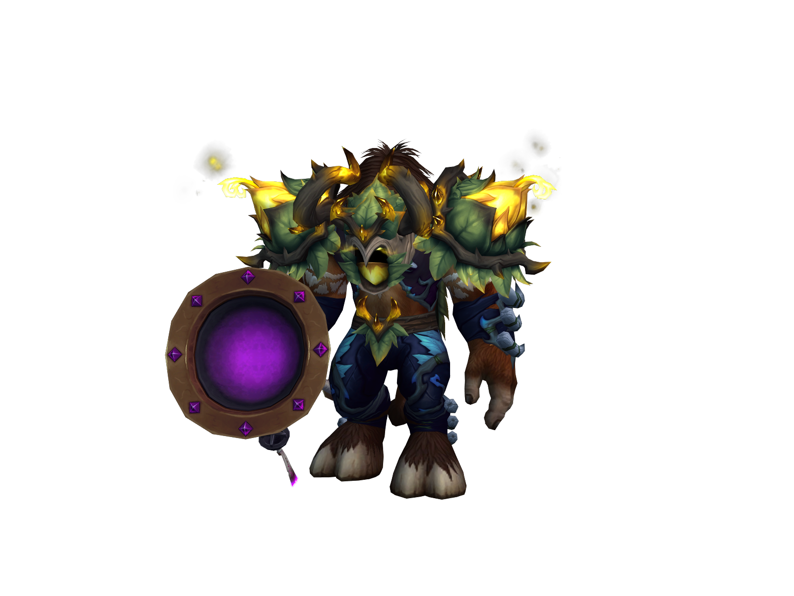 Milkmain 3D character render