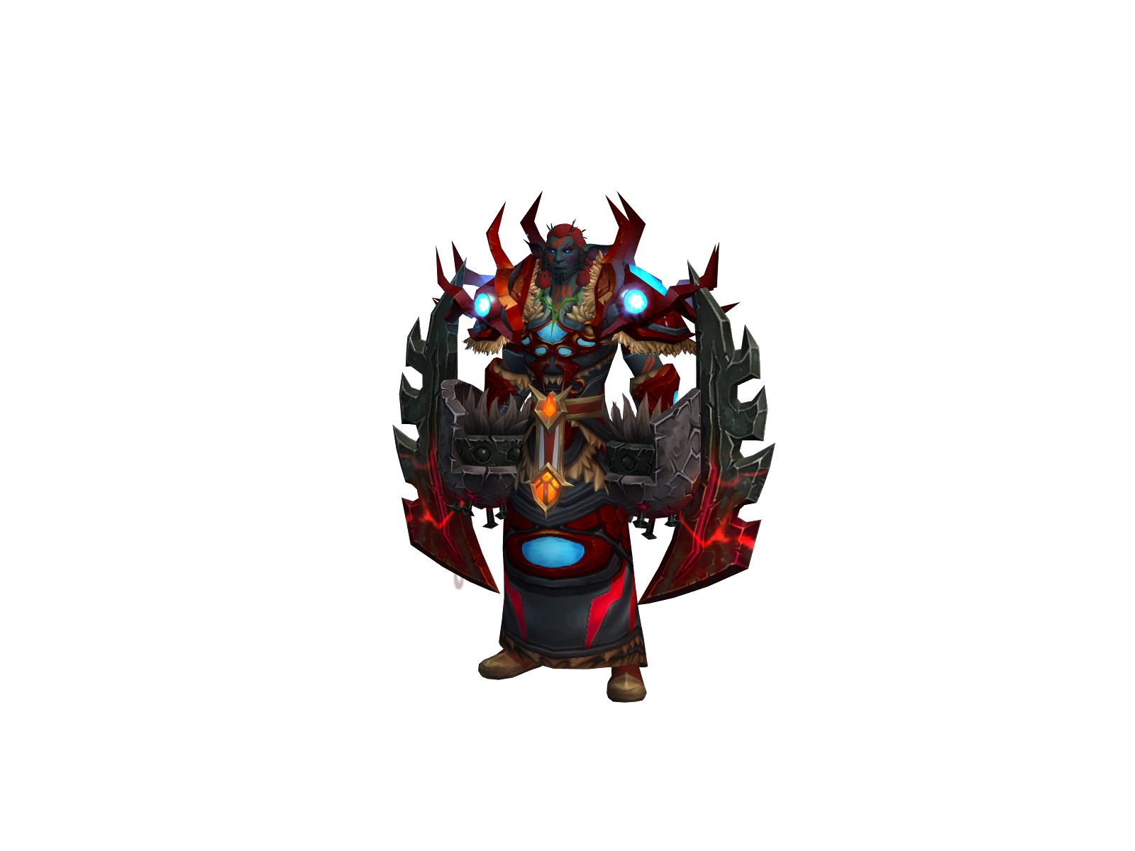 Rahman 3D character render