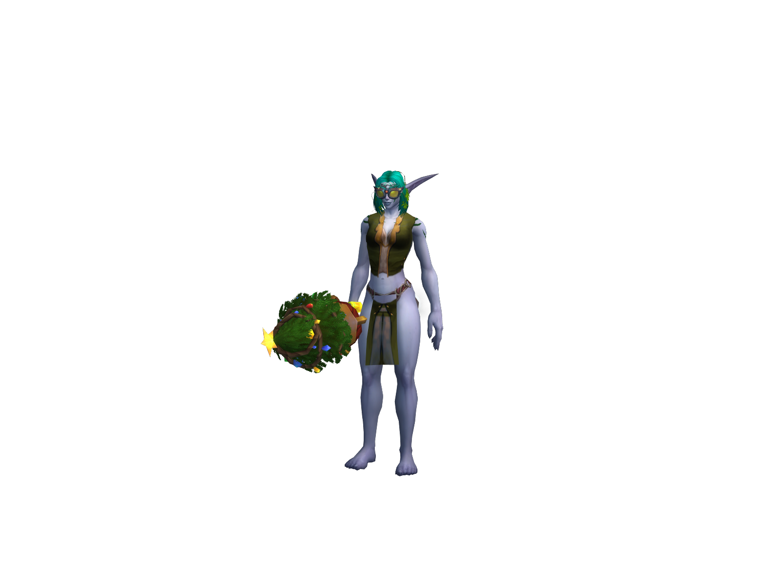 Oldtreeform 3D character render