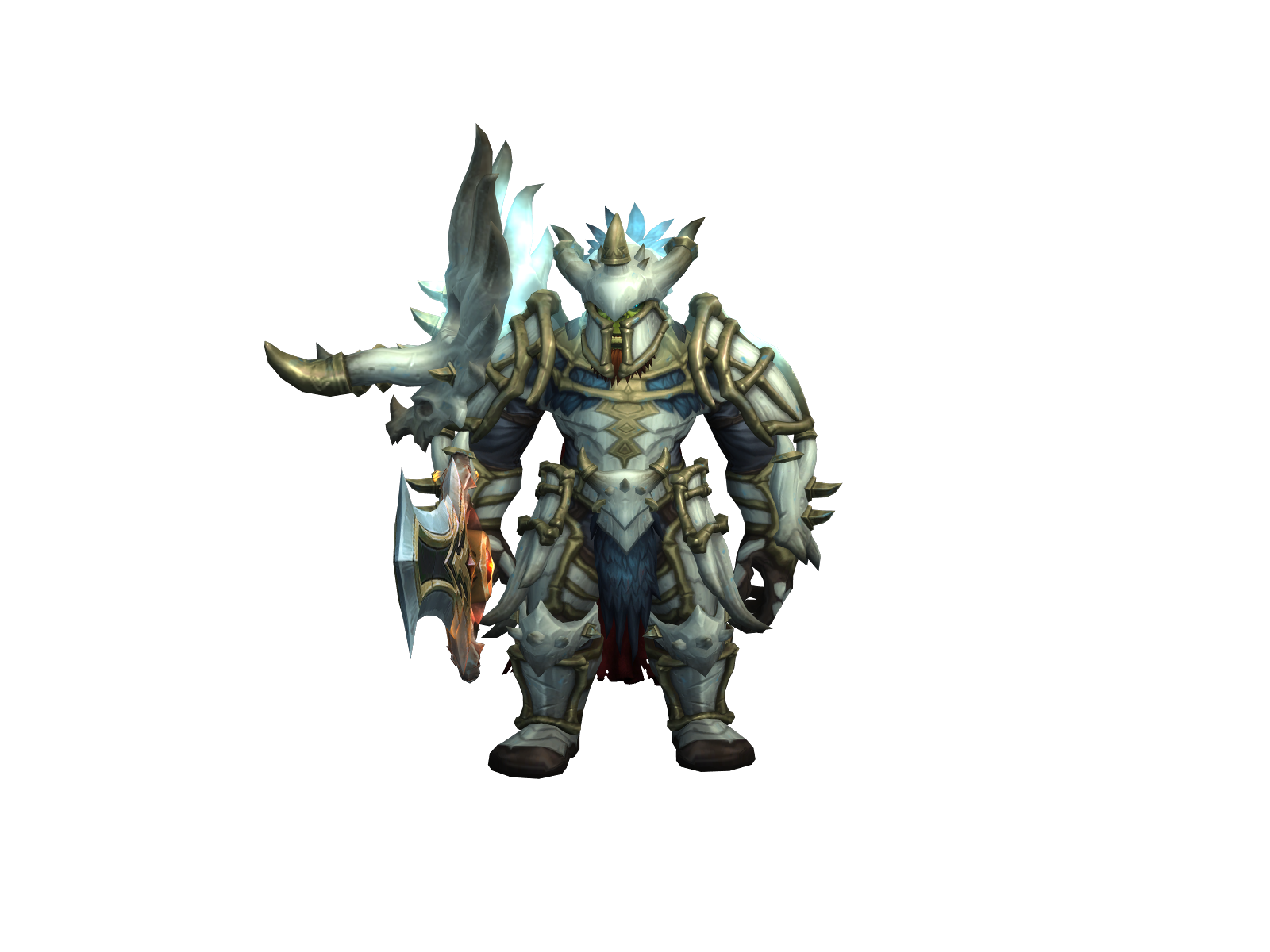 Razzakus 3D character render