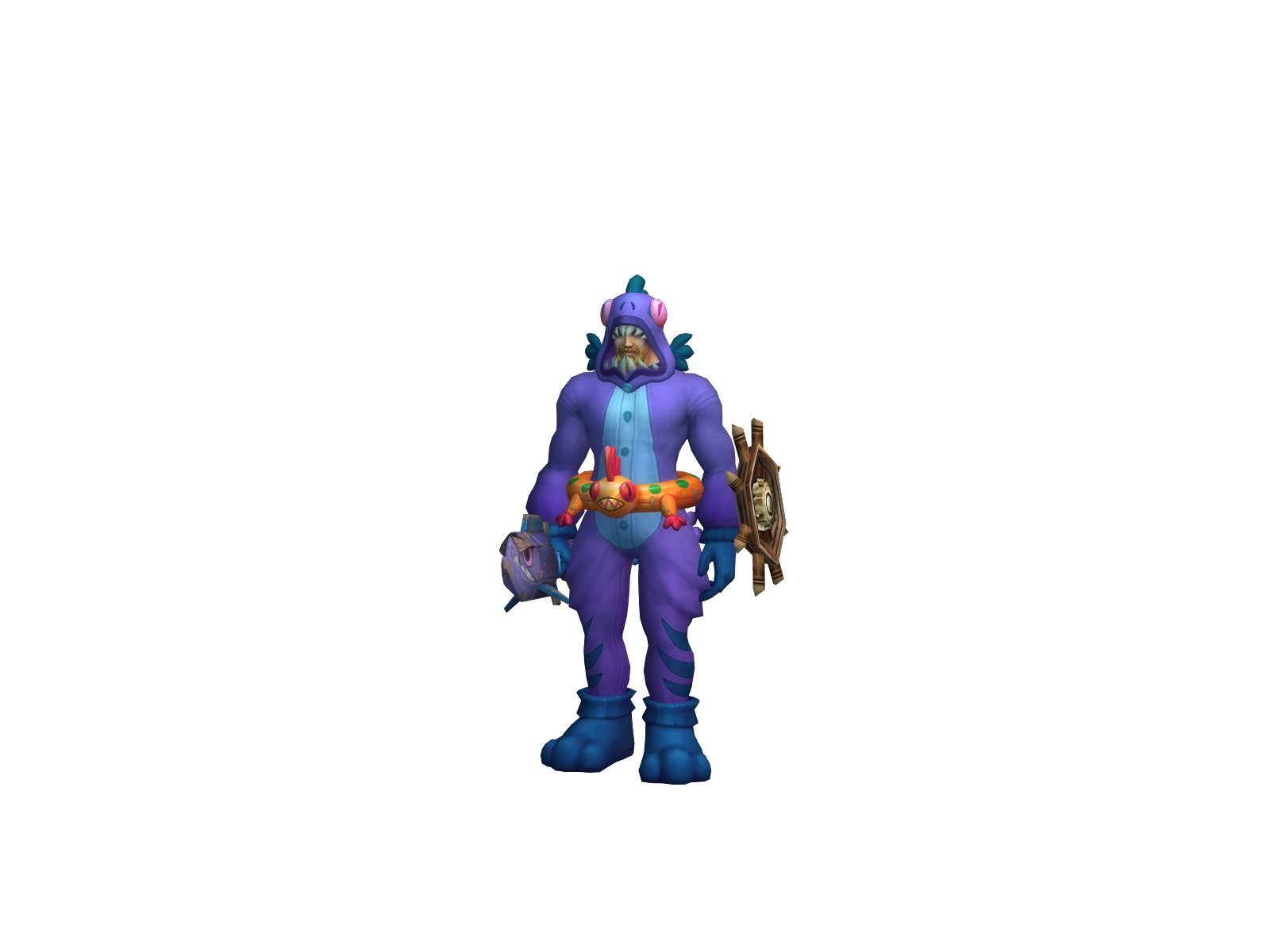 Felnuked 3D character render