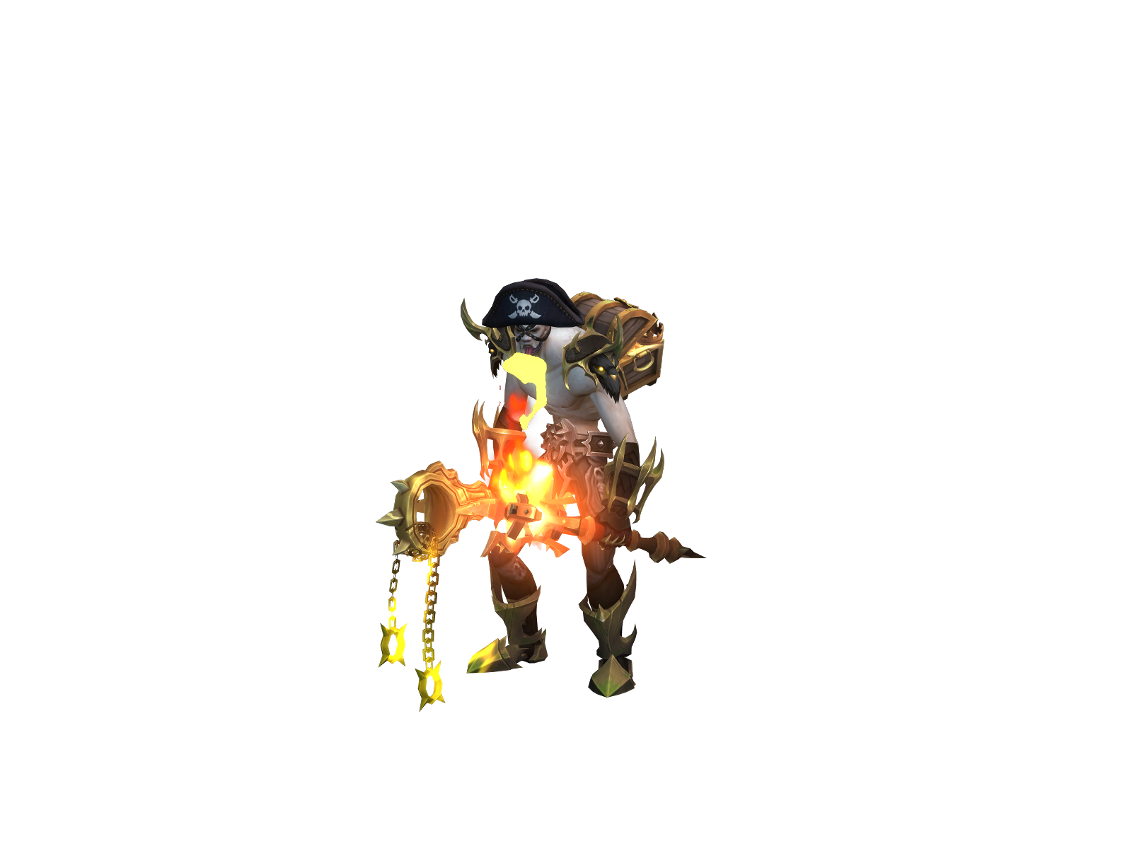 Stankplank 3D character render