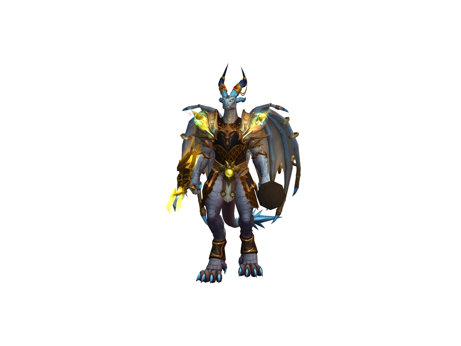 Mortygos 3D character render