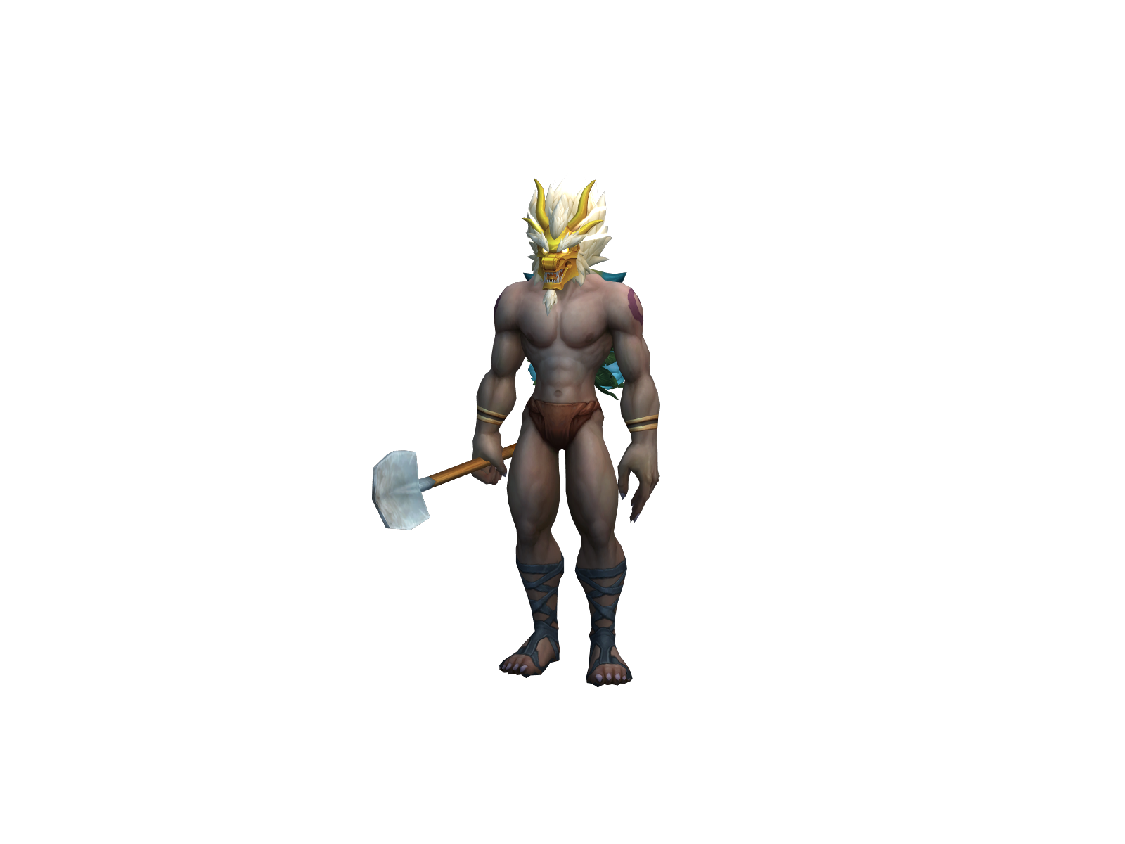 Minimonkee 3D character render