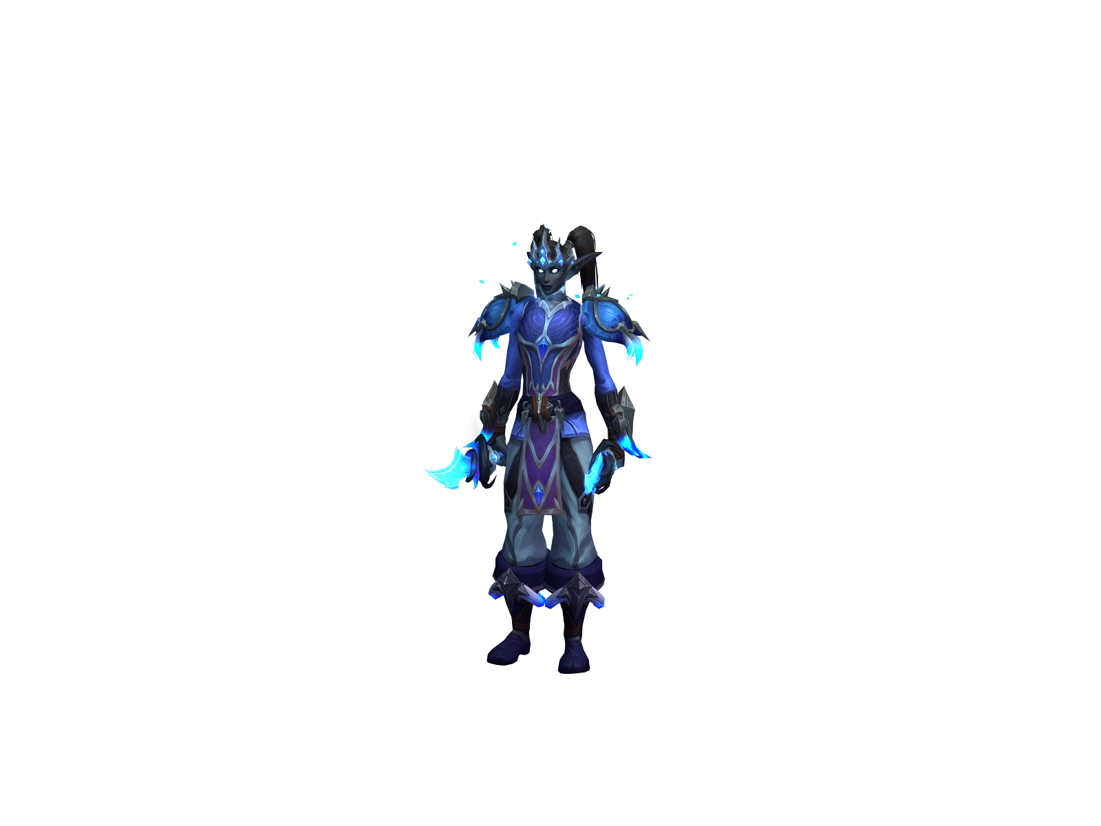 Blíss 3D character render