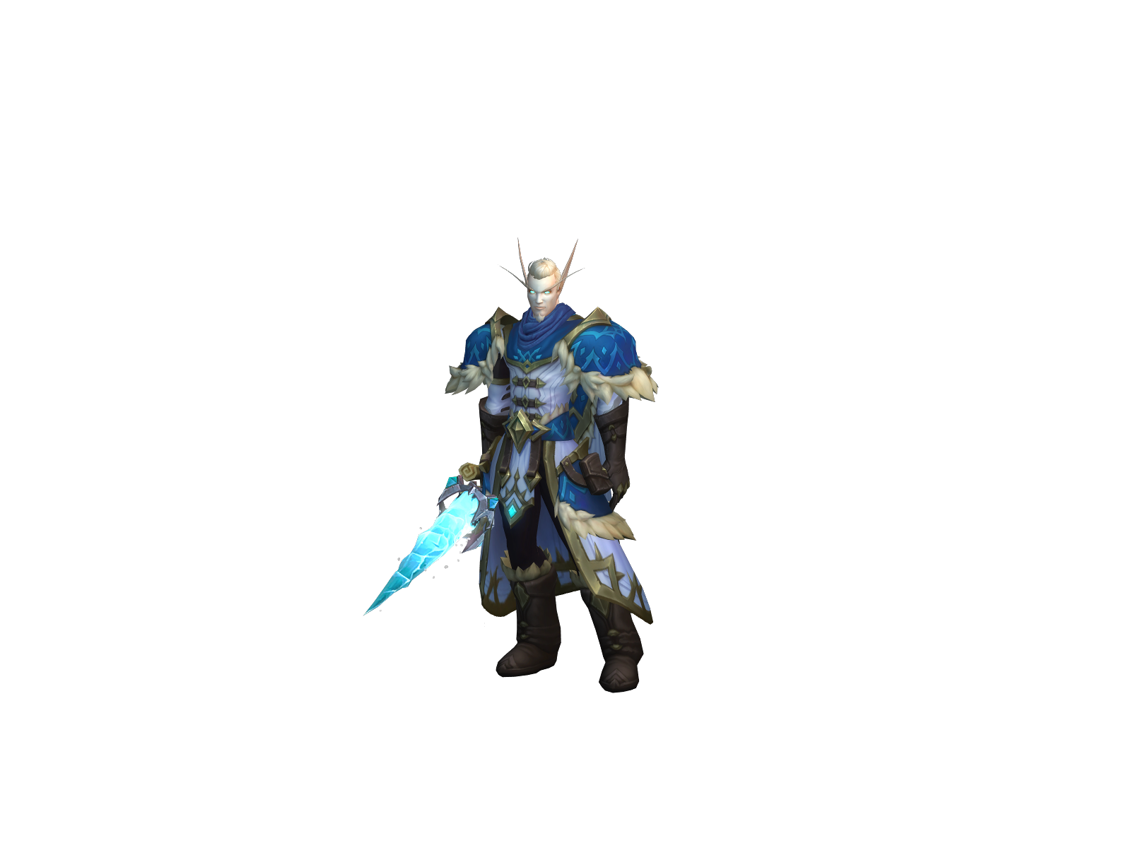 Incan 3D character render