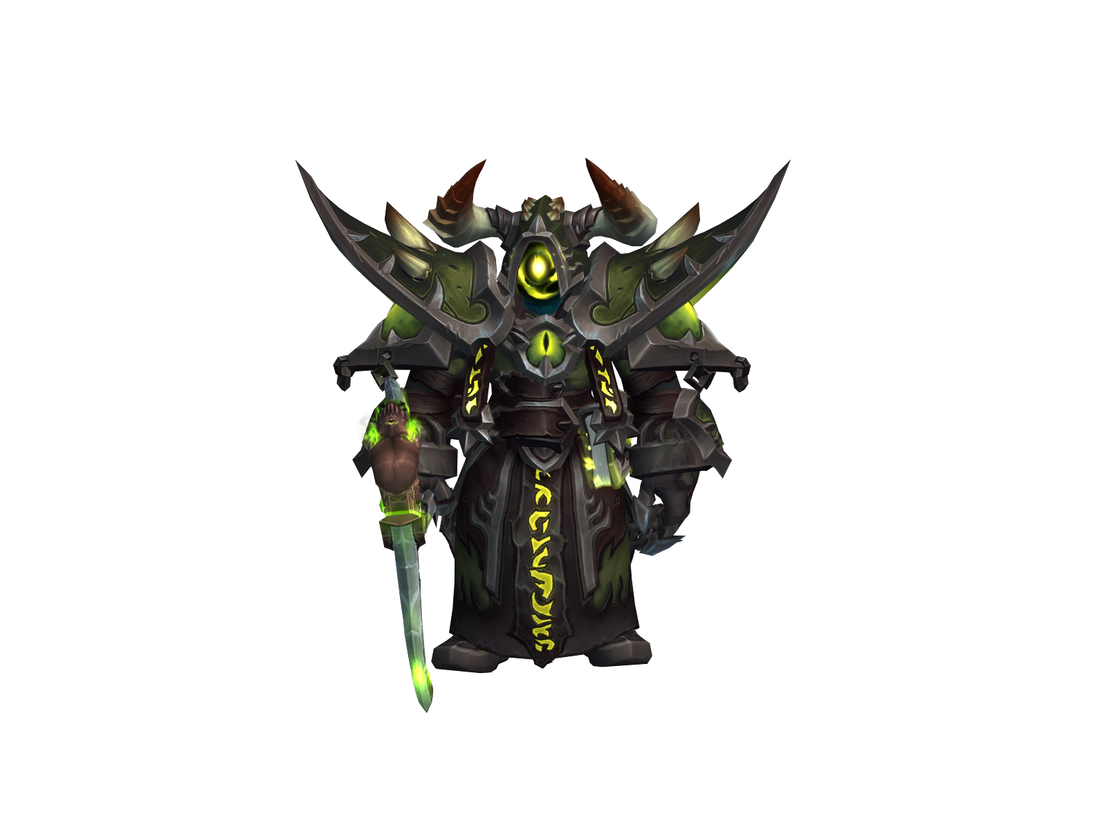 Orgrum 3D character render